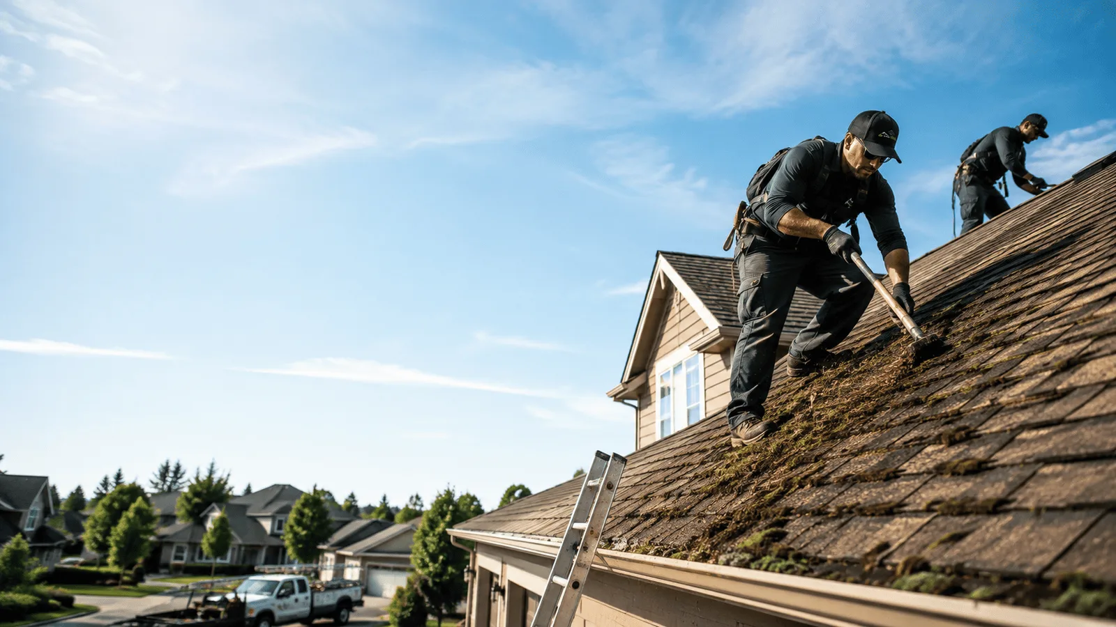 Roof Moss Removal in Georgetown, OH near me